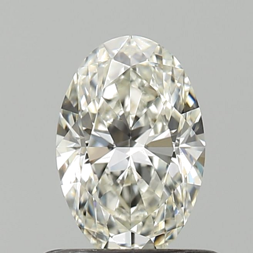 0.6 carat I-VVS1 Natūralus Oval Deimantas (1)