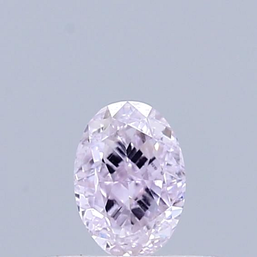 0.3 carat Fancy Light Purple-VS2 Natūralus Oval Deimantas (1)