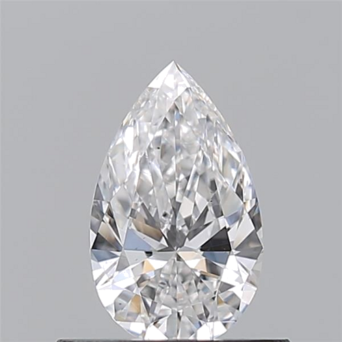 0.51 carat E-VS2 Natūralus Pear Deimantas (1)