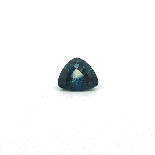 0.65 carat BLUE Trilliant Safyras (1)