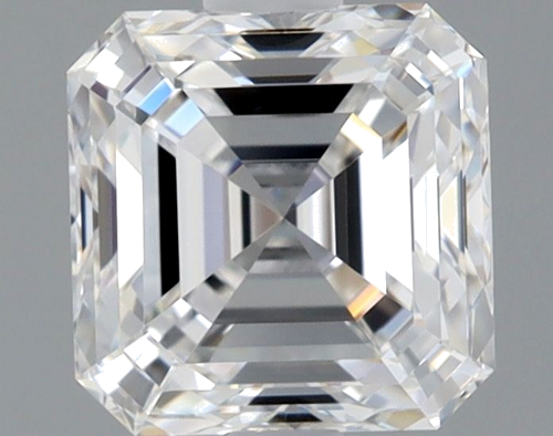 1.02 carat E-VVS1 Natūralus Asscher Deimantas (1)