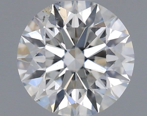 0.46 carat G-SI1 Excellent cut Natūralus Round Deimantas (1)