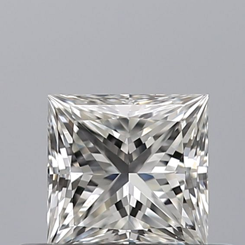 0.47 carat G-VS2 Natūralus Princess Deimantas (1)