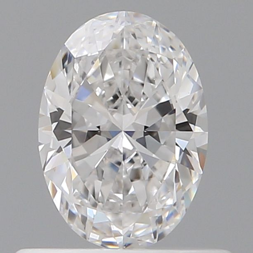 0.52 carat D-VVS2 Natūralus Oval Deimantas (1)