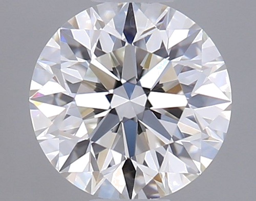 0.43 carat H-IF Excellent cut Natūralus Round Deimantas (1)