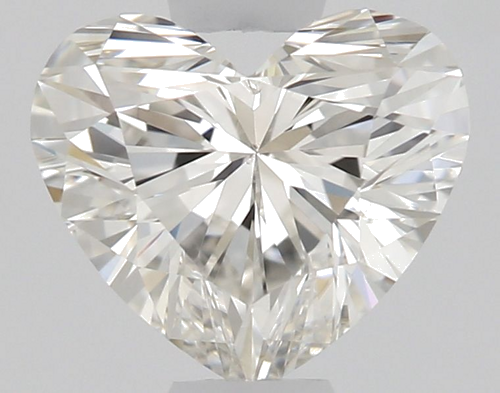 0.53 carat I-VS2 Natūralus Heart Deimantas (1)