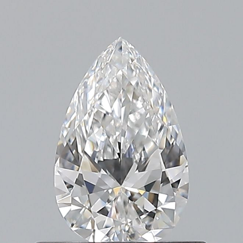 0.5 carat E-VVS2 Natūralus Pear Deimantas (1)