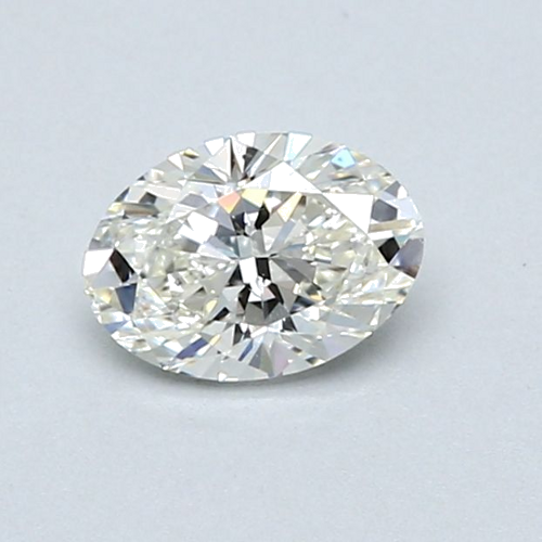 0.6 carat J-SI1 Natūralus Oval Deimantas (1)