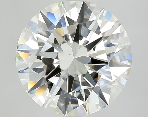 6.05 carat J-SI1 Excellent cut Natūralus Round Deimantas (1)