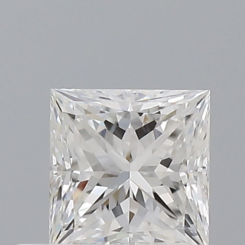 0.4 carat F-VVS1 Natūralus Princess Deimantas (1)