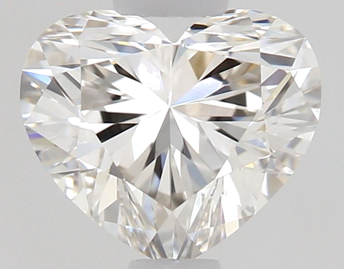 0.55 carat I-VVS1 Natūralus Heart Deimantas (1)