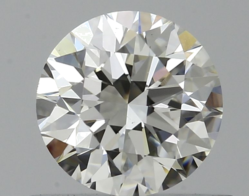 0.57 carat I-VS2 Excellent cut Natūralus Round Deimantas (1)
