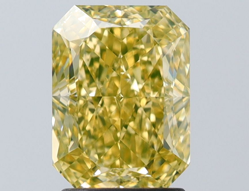 2.31 carat Fancy Intense Yellow-VS1 Natūralus Radiant Deimantas (1)