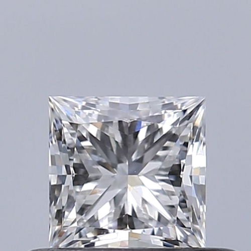 0.43 carat E-VS1 Natūralus Princess Deimantas (1)