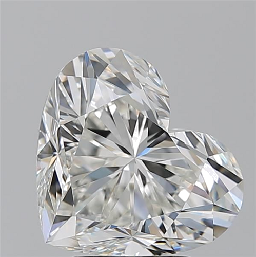 3.62 carat H-VS1 Natūralus Heart Deimantas (1)