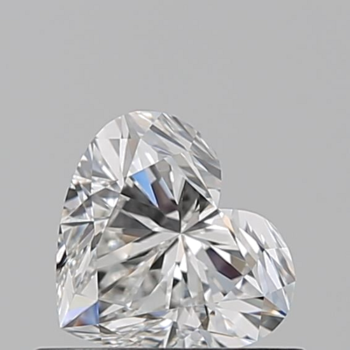 0.51 carat G-VVS2 Natūralus Heart Deimantas (1)