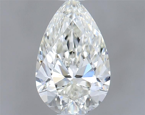 0.71 carat I-VVS1 Natūralus Pear Deimantas (1)