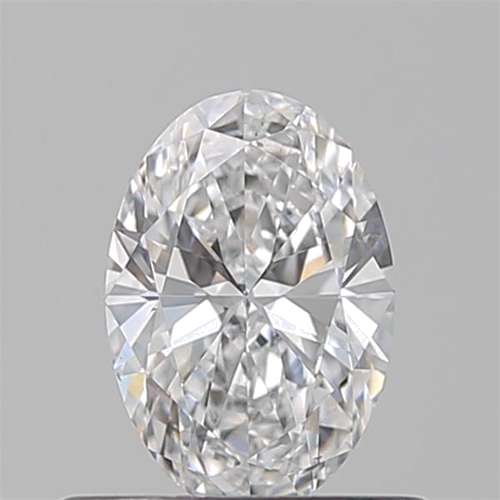 0.5 carat D-VS2 Natūralus Oval Deimantas (1)