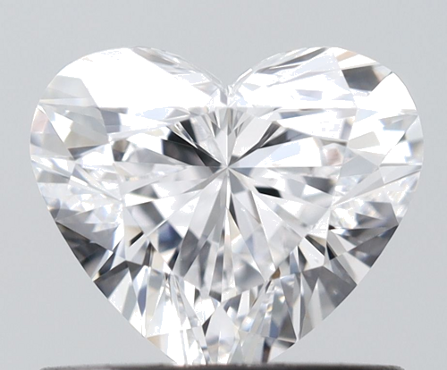 0.6 carat D-VS2 Natūralus Heart Deimantas (1)