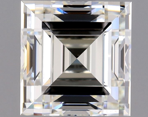 1.01 carat J-VVS1 Natūralus Radiant Deimantas (1)