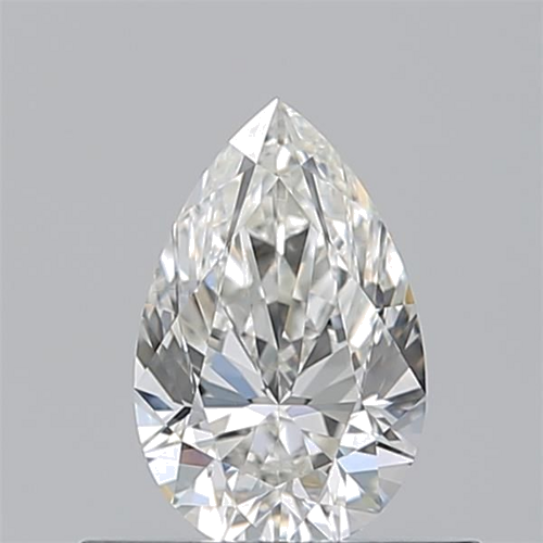 0.5 carat H-VS1 Natūralus Pear Deimantas (1)