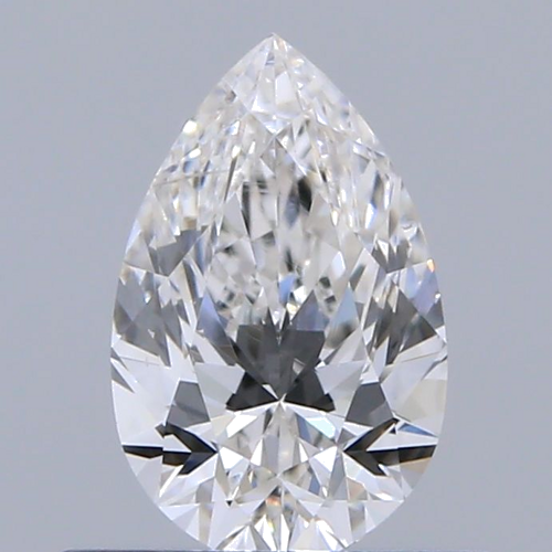 0.5 carat G-VS2 Natūralus Pear Deimantas (1)