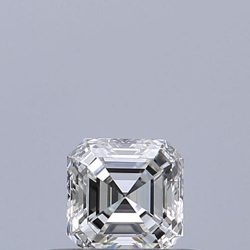 0.32 carat E-IF Natūralus Asscher Deimantas (1)
