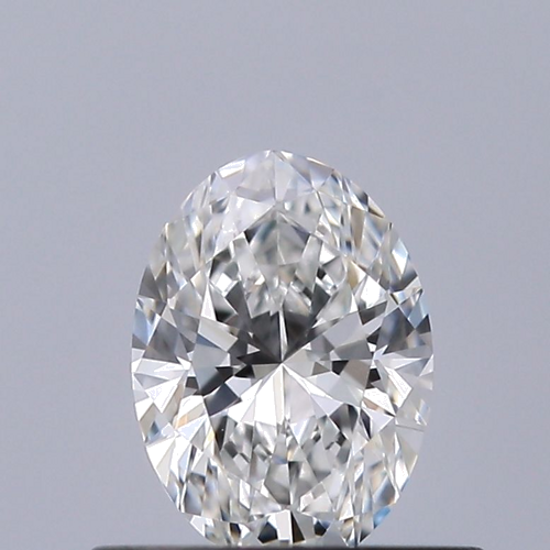0.4 carat F-VVS1 Natūralus Oval Deimantas (1)