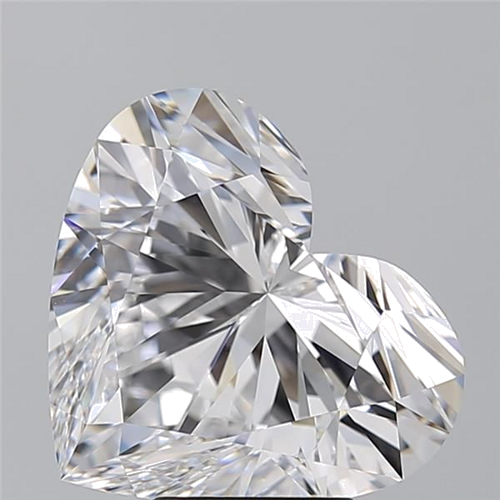 5.39 carat D-VS1 Natūralus Heart Deimantas (1)
