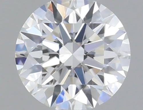 0.18 carat H-VVS1 Excellent cut Natūralus Round Deimantas (1)
