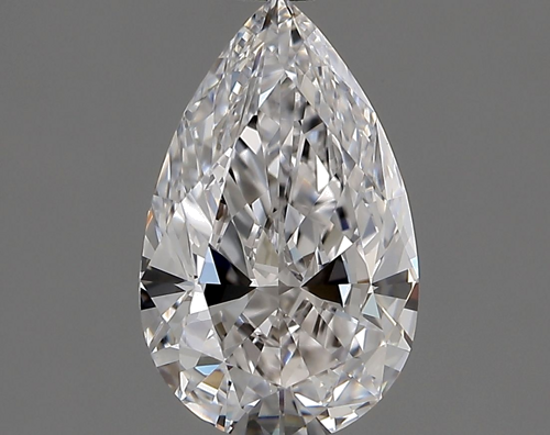1.23 carat D-IF Natūralus Pear Deimantas (1)