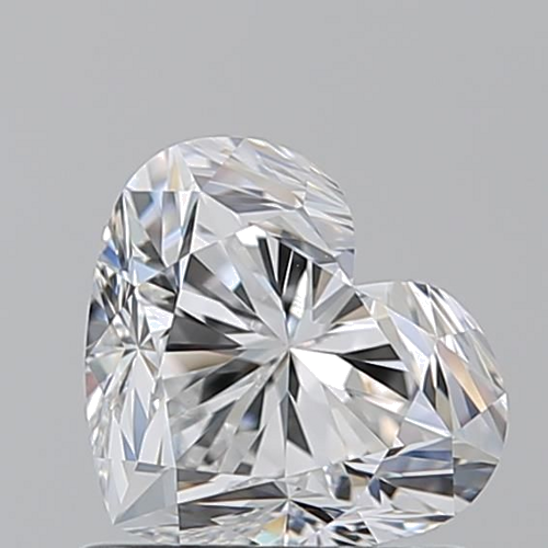 1.01 carat D-VS1 Natūralus Heart Deimantas (1)