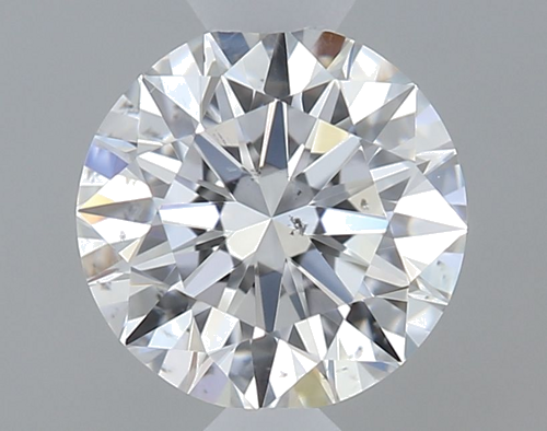 0.5 carat E-SI2 Excellent cut Natūralus Round Deimantas (1)