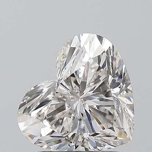 1.51 carat I-SI2 Natūralus Heart Deimantas (1)