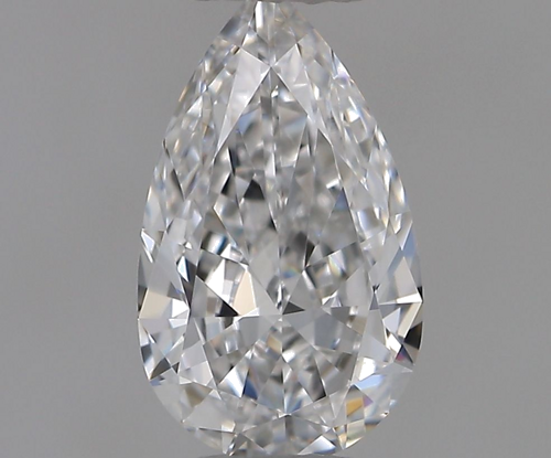 0.4 carat D-VVS1 Natūralus Pear Deimantas (1)