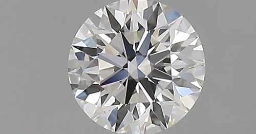 0.58 carat H-IF Excellent cut Natūralus Round Deimantas (1)