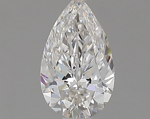 0.4 carat F-VS1 Natūralus Pear Deimantas (1)