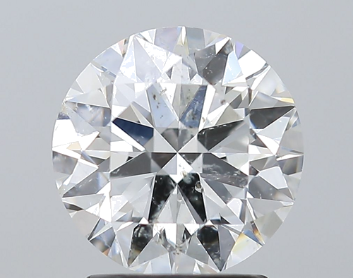 2.04 carat G-SI2 Excellent cut Natūralus Round Deimantas (1)