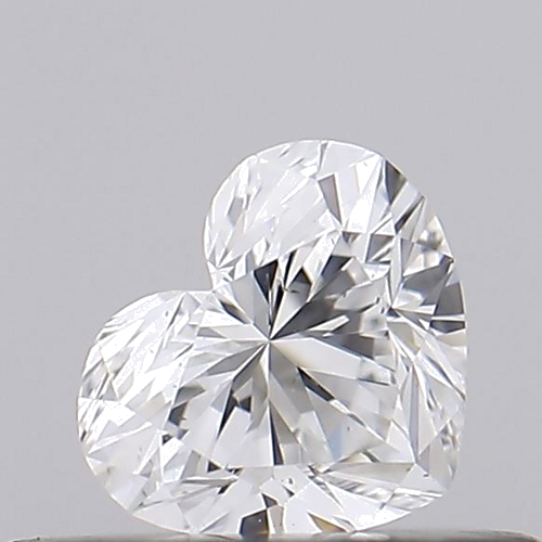 0.28 carat F-SI1 Natūralus Heart Deimantas (1)