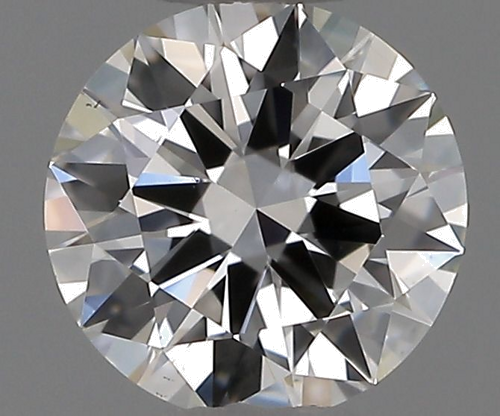 0.5 carat F-VS2 Excellent cut Natūralus Round Deimantas (1)