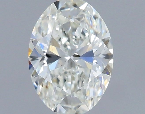 0.32 carat I-VS2 Natūralus Oval Deimantas (1)