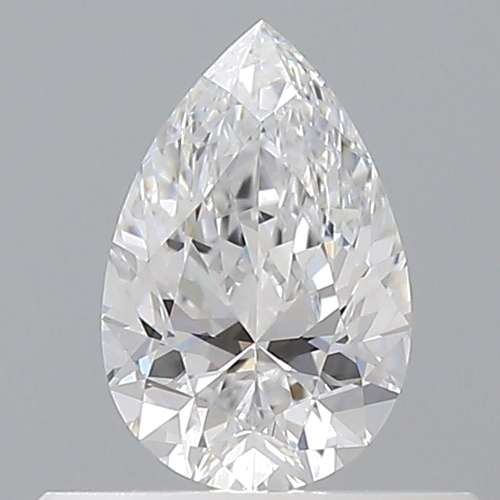 0.4 carat D-SI1 Natūralus Pear Deimantas (1)