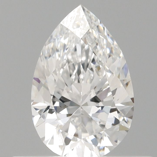 0.45 carat E-VS1 Natūralus Pear Deimantas (1)