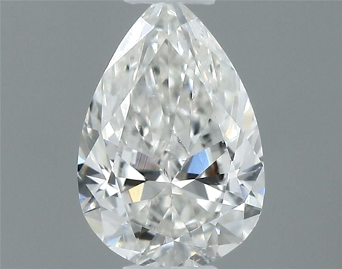 0.3 carat G-SI2 Natūralus Pear Deimantas (1)