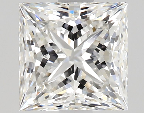 1.5 carat F-VS2 Natūralus Princess Deimantas (1)