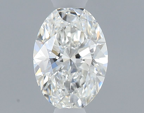 0.33 carat H-VVS1 Natūralus Oval Deimantas (1)