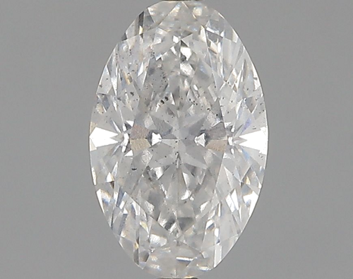 1.04 carat F-SI2 Natūralus Oval Deimantas (1)