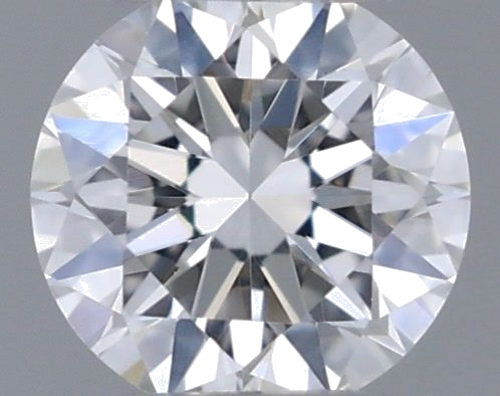 0.17 carat F-VVS2 Very Good cut Natūralus Round Deimantas (1)