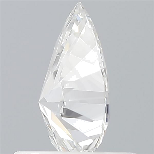0.53 carat E-VS2 Natūralus Pear Deimantas (1)