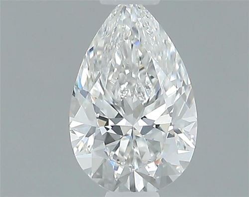 0.35 carat E-VVS2 Natūralus Pear Deimantas (1)